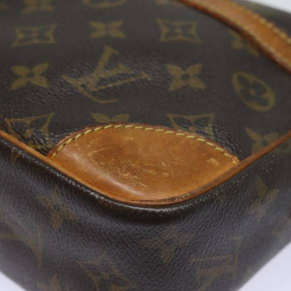 LOUIS VUITTON Monogram Compiegne 28 Clutch Bag M51845 LV Auth 84854 - Picture 15 of 16